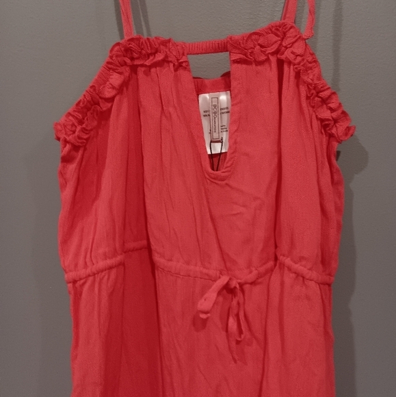 *3 for $30* BCBGGneration Coral Beach Cover Up Dress - Picture 2 of 8